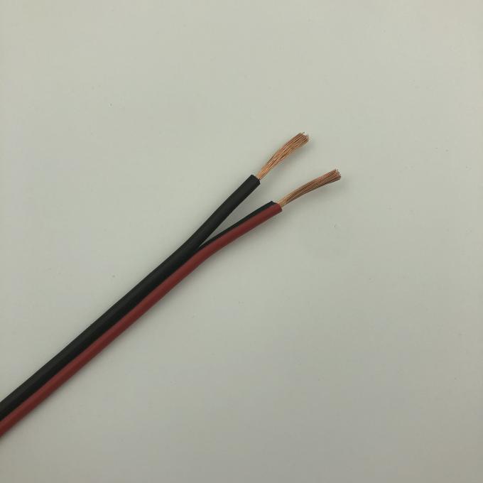 кабель красной и черной диктора провода ПВК изоляции Мулти стренги 2авг медный
