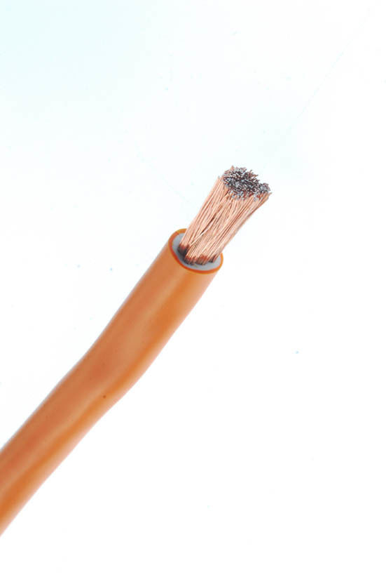 Оранжевый кабель заварки меди ККА, провод кабеля сварочного аппарата 100м