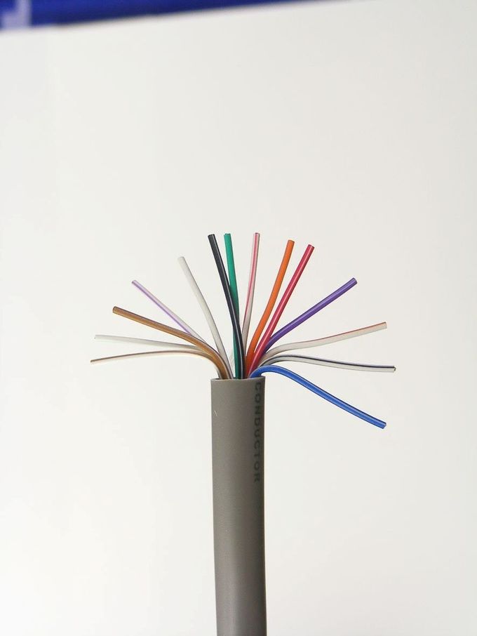 3 пары 2 паров кабеля телефона медного кабеля Пвк многожильное для системы голоса телекоммуникаций